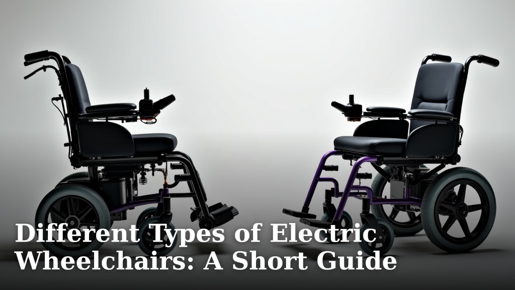 Different Types of Electric Wheelchairs: A Short Guide