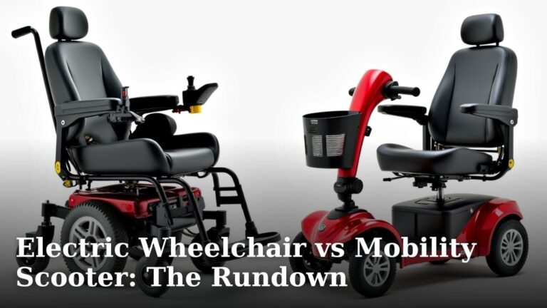 Electric Wheelchair vs Mobility Scooter: The Rundown