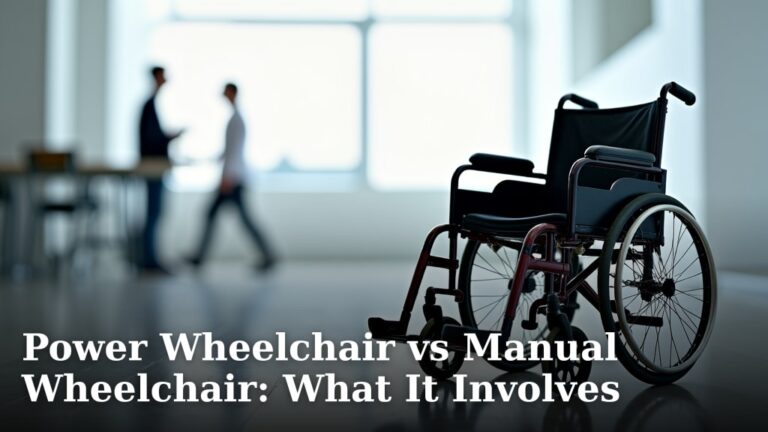 Power Wheelchair vs Manual Wheelchair: What It Involves