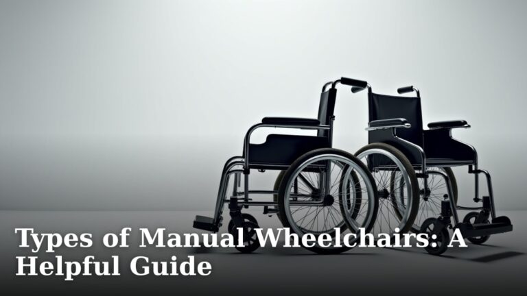 Types of Manual Wheelchairs: A Helpful Guide
