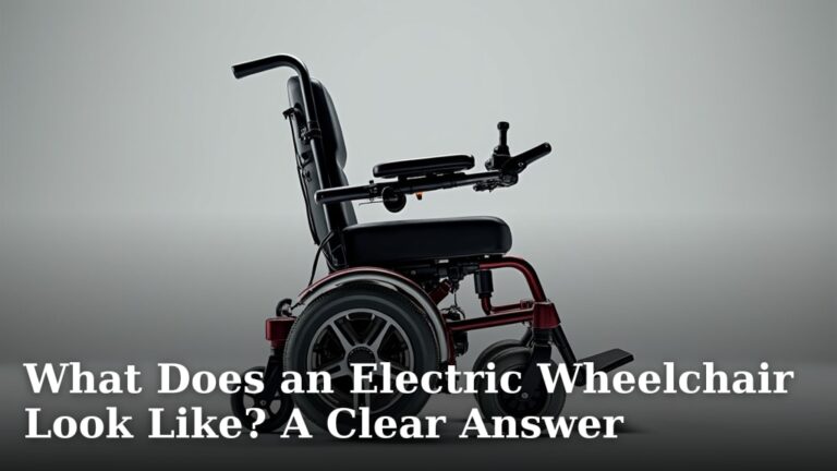 What Does an Electric Wheelchair Look Like? A Clear Answer