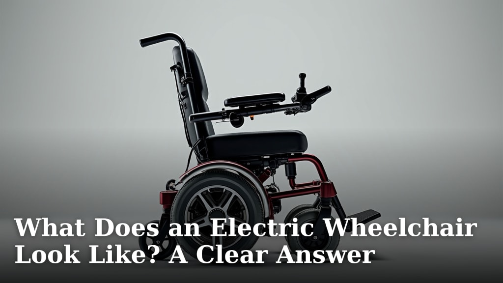 What Does an Electric Wheelchair Look Like? A Clear Answer