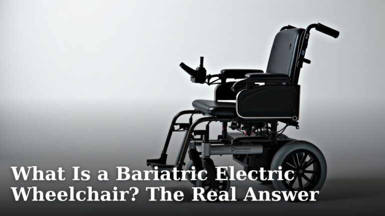 What Is a Bariatric Electric Wheelchair? The Real Answer