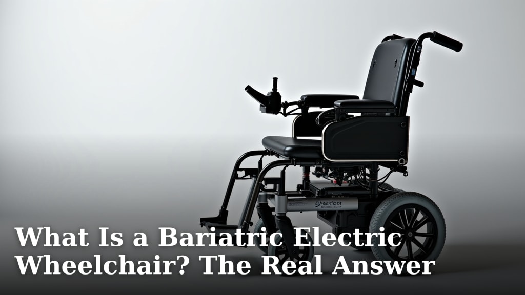 What Is a Bariatric Electric Wheelchair? The Real Answer