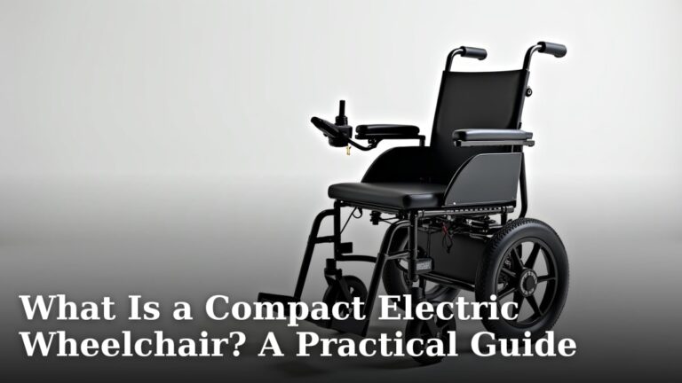 What Is a Compact Electric Wheelchair? A Practical Guide
