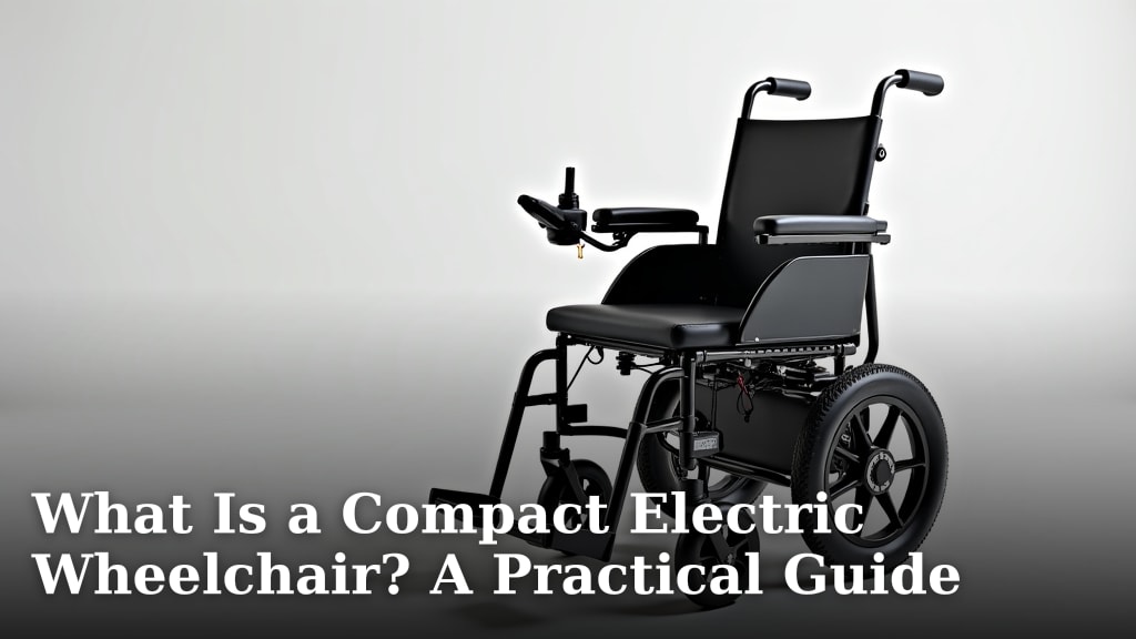 What Is a Compact Electric Wheelchair? A Practical Guide