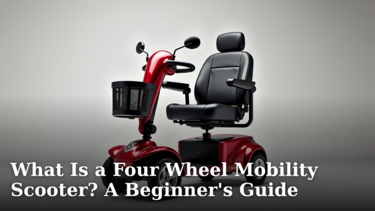 What Is a Four Wheel Mobility Scooter? A Beginner's Guide
