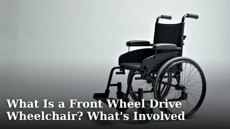 What Is a Front Wheel Drive Wheelchair? What's Involved