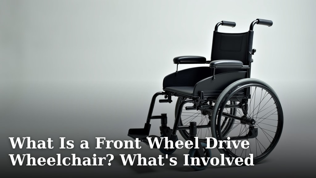 What Is a Front Wheel Drive Wheelchair? What's Involved