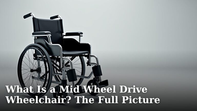 What Is a Mid Wheel Drive Wheelchair? The Full Picture