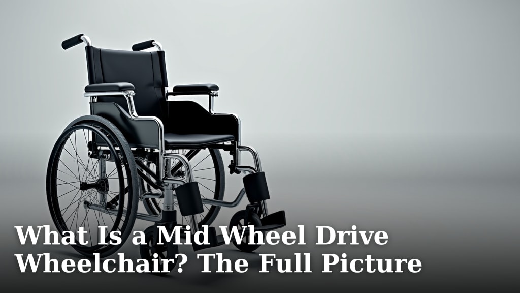 What Is a Mid Wheel Drive Wheelchair? The Full Picture