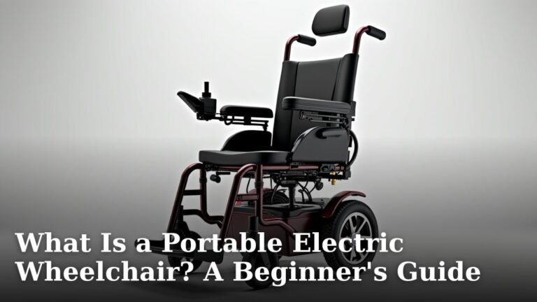 What Is a Portable Electric Wheelchair? A Beginner's Guide