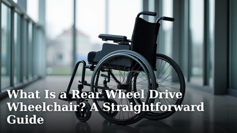 What Is a Rear Wheel Drive Wheelchair? A Straightforward Guide
