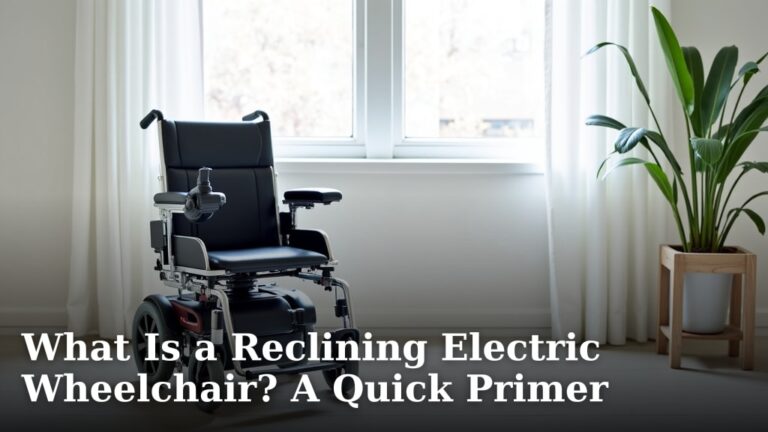 What Is a Reclining Electric Wheelchair? A Quick Primer