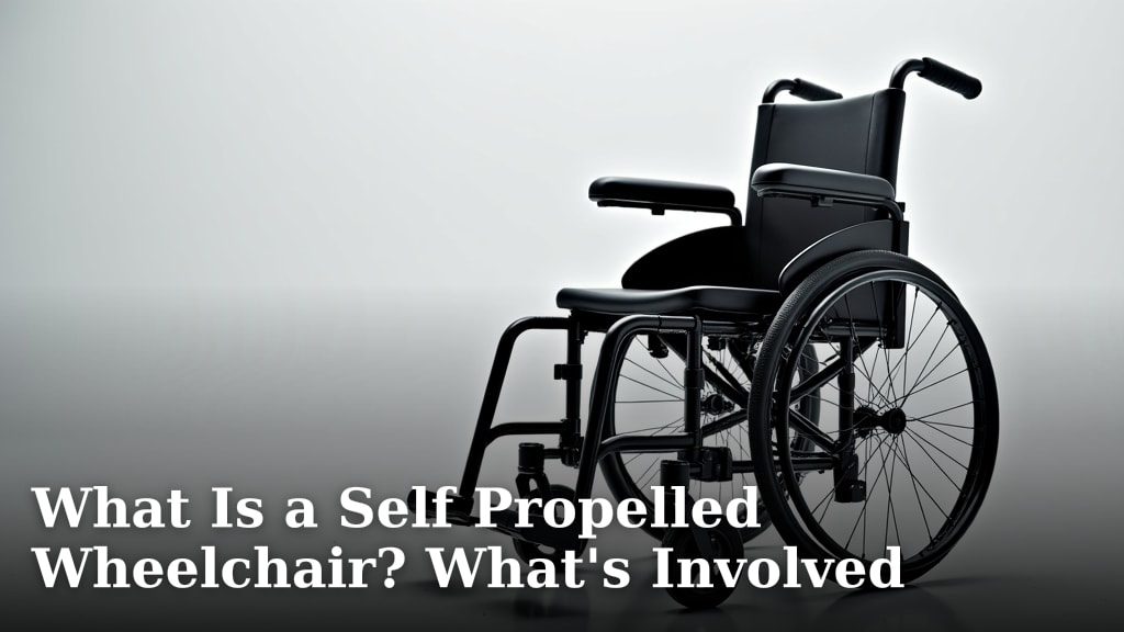 What Is a Self Propelled Wheelchair? What's Involved