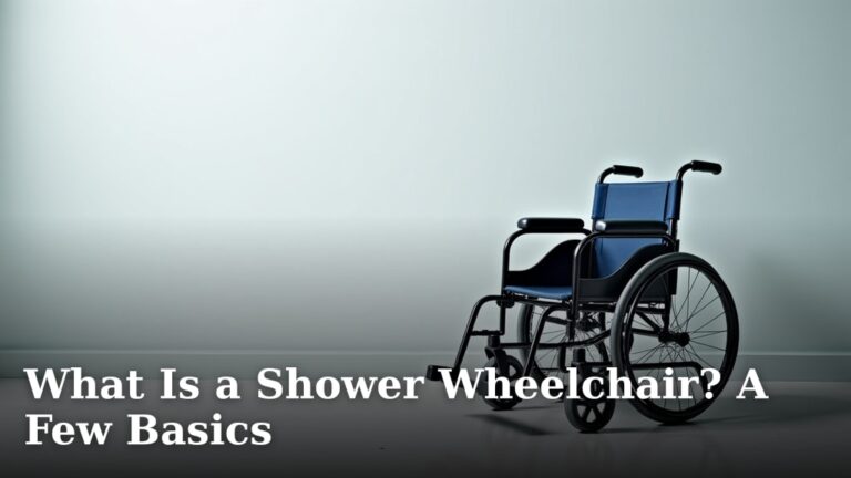 What Is a Shower Wheelchair? A Few Basics