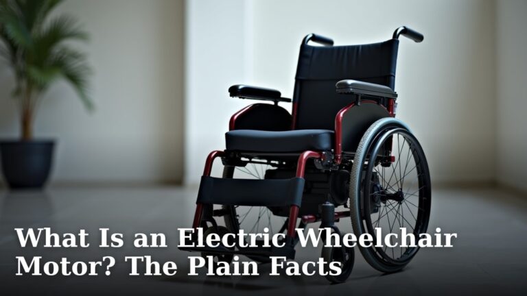 What Is an Electric Wheelchair Motor? The Plain Facts