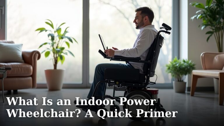 What Is an Indoor Power Wheelchair? A Quick Primer