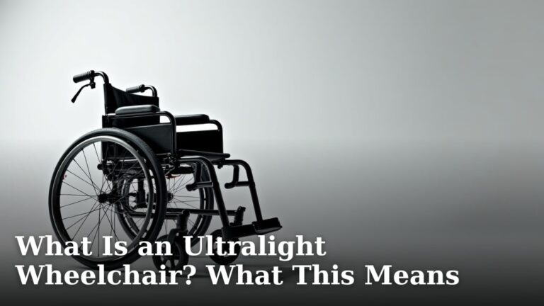 What Is an Ultralight Wheelchair? What This Means